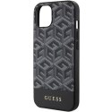 Guess GUHMP15SHGCFSEK iPhone 15 / 14 / 13 6.1" czarny/black hardcase GCube Stripes MagSafe