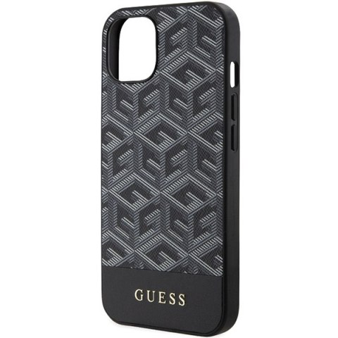 Guess GUHMP15SHGCFSEK iPhone 15 / 14 / 13 6.1" czarny/black hardcase GCube Stripes MagSafe