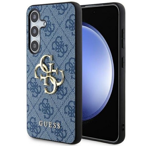 Guess GUHCS24M4GMGBL S24+ S926 niebieski/blue hardcase 4G Big Metal Logo