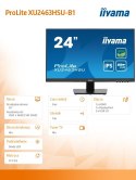 Monitor 24 cale XU2463HSU-B1 IPS,100HZ,ECO,3ms,SLIM,HDMI,DP,2x USB3.2 ,TCO,EPEAT