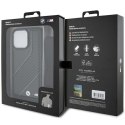 BMW BMHCP15L23PSCCK iPhone 15 Pro 6.1" czarny/black hardcase M Edition Carbon Stripe & Strap