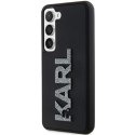 Karl Lagerfeld KLHCS23M3DMBKCK S23+ S916 czarny/black hardcase 3D Rubber Glitter Logo