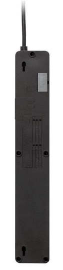 Listwa zasilająca Lestar ZX 510 G-A K.:CZ 3,0M (5 x UTE; 10 A; 3m; kolor czarny)