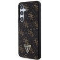 Guess GUHCS24MPG4GPK S24+ S926 czarny/black hardcase 4G Triangle