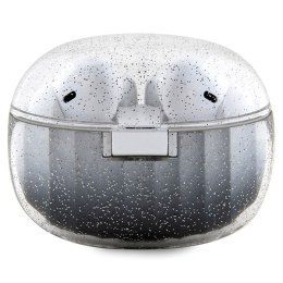 Guess słuchawki Bluetooth GUTWSHDGKEEK TWS + stacja dokująca czarny/black Glitter Gradient