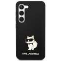 Karl Lagerfeld KLHCS24MSNCHBCK S24+ S926 hardcase czarny/black Silicone Choupette