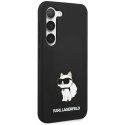 Karl Lagerfeld KLHCS24MSNCHBCK S24+ S926 hardcase czarny/black Silicone Choupette