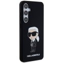 Karl Lagerfeld KLHCS24SSNIKBCK S24 S921 hardcase czarny/black Silicone Ikonik