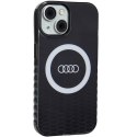 Audi IML Big Logo MagSafe Case iPhone 15 / 14 / 13 6.1" czarny/black hardcase AU-IMLMIP15-Q5/D2-BK