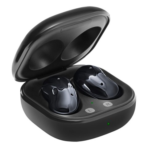 Defender Twins 910, słuchawki z mikrofonem, regulacja głośności, czarna, douszne, bluetooth