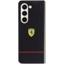 Ferrari FEHCZFD5PSEK Z Fold5 F946 czarny/black hardcase Perforated Line