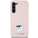 Karl Lagerfeld KLHCS23MSMHCNPP S23+ S916 różowy/pink Silicone Choupette Metal Pin