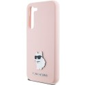 Karl Lagerfeld KLHCS23MSMHCNPP S23+ S916 różowy/pink Silicone Choupette Metal Pin