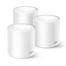 TP-LINK | System Wi-Fi 6 Mesh AX1500 do całego domu | Deco X10 (3 sztuki) | 802.11ax | Porty Ethernet LAN 10/100/1000 Mbit/s | O