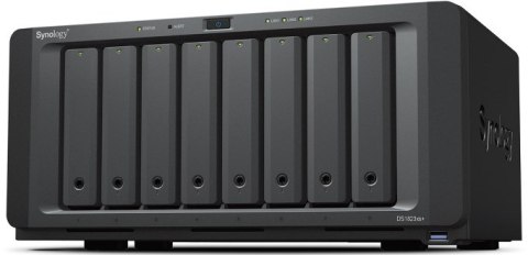 NAS Synology DS1823xs+; Tower; 8x (3.5" SATA HDD/2.5" SATA SSD); AMD Ryzen V1780B, 8 GB DDR4 ECC SODIMM (max. 32GB), 2x 1GbE RJ-