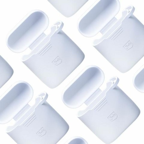 3MK Silicon Case AirPods 2nd gen + karabińczyk