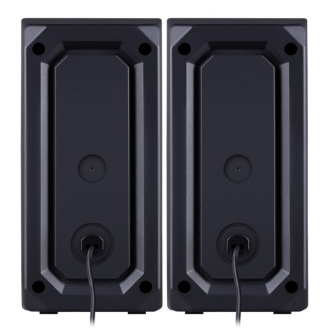 Defender głośniki STELLAR, 2.0, 6W, czarne, regulacja głośności, podświetlenie, 100Hz~20kHz