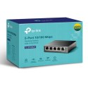TP-LINK switch TL-SF1005LP PoE(4- porty), 100Mbps, auto MDI/MDIX