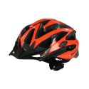 Dunlop - Kask rowerowy regulowany MTB r. M 55-58 cm (czerwono-czarny)