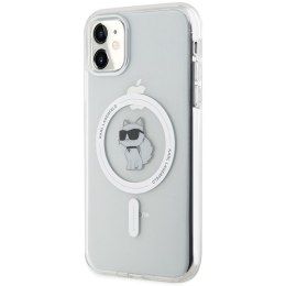 Karl Lagerfeld KLHMN61HFCCNOT iPhone 11 przezroczysty/transparent hardcase IML Choupette MagSafe