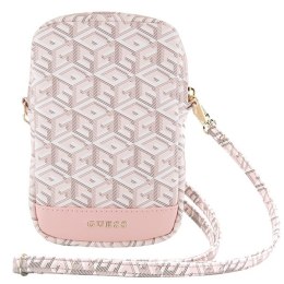 Guess Torebka GUWBZPGCSPGP różowy/pink Zip GCube Bottom Stripe