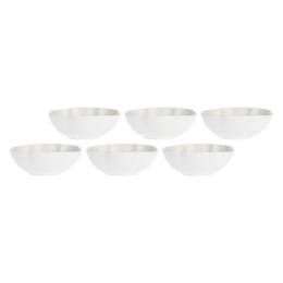 Zestaw 6 małych misek okrągłych Villadeifiori - Biały, 15 cm