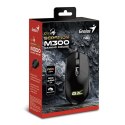 Mysz przewodowa, Genius GX Gaming Scorpion M300, czarna, optyczna, 2400DPI