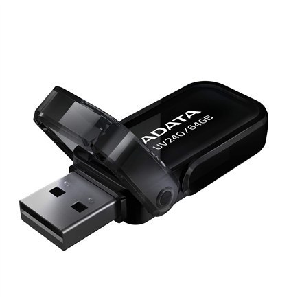 Pamięć USB ADATA DashDrive UV240 64 GB Czarny