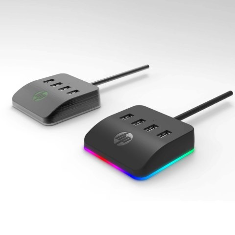 USB (3.0) hub 4-port, DHC-CT120, czarny, Hewlett-Packard