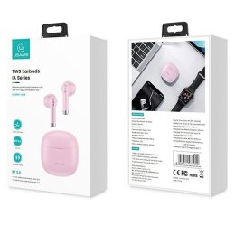 Łuchawki Bluetooth TWS 5.0 IA Series różowe BHUIA04