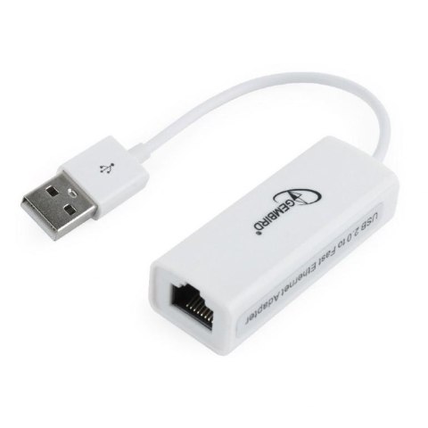 Adapter / Karta sieciowa USB 2.0(M) - RJ-45 LAN Gembird