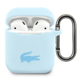 Lacoste LCA2SLB AirPods 1/2 cover niebieski/blue Silicone