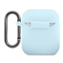Lacoste LCA2SLB AirPods 1/2 cover niebieski/blue Silicone