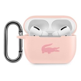 Lacoste LCAPSI AirPods Pro cover różowy/ pink Silicone