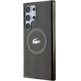 Lacoste LCHMS24LUBSB S24 Ultra S928 khaki hardcase IML Blend Monogram MagSafe