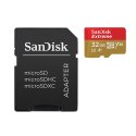 SanDisk Extreme microSDHC - Karta pamięci 32 GB A1 V30 UHS-I U3 100/60 MB/s z adapterem