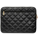 Guess Sleeve GUCS16ZPSQSSGK 16" czarny/black Quilted 4G