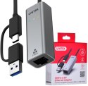 Unitek Adapter USB-A/C na RJ45 2.5 G Ethernet