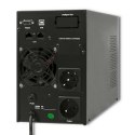 Zasilacz awaryjny UPS, on-line, czysta fala sinusoidalna, 1KVA, 800W, LCD, USB