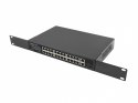 Switch 24x1GB POE+ 2xGB 2xSFP rack 19'' gigabit ethernet 360W