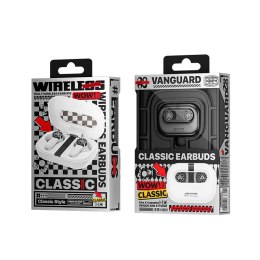 Słuchawki bezprzewodowe + VA06 Vanguard Series - Bluetooth V5.2 TWS z etui ładującym Czarne