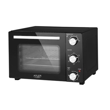 Piekarnik elektryczny Adler | AD 6024 | 22 L | 1300 W | Czarny