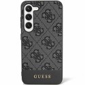 Guess GUHCS24MG4GLGR S24+ S926 czarny/black hardcase 4G Stripe Collection