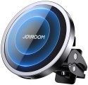 UCHWYT SAMOCHODOWY MAGNETYCZNY ŁADOWARKA INDUKCYJNA Joyroom JR-ZS240 Qi 15W MagSafe Apple Iphone