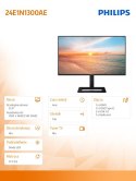 Monitor 24E1N1300AE 23.8 cala IPS 100Hz HDMI USB-C HAS Głośniki