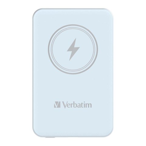 Powerbank Verbatim Charge 'n' Go Magnetic Wireless 5000mAh USB-C PD 3.0 Blue