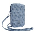 Guess Torebka GUWBZP4GFTSB niebieski/blue Zip 4G Triangle