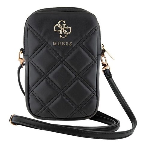 Guess Torebka GUWBZPSQSSGK czarny/black Zip Quilted 4G