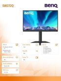 Monitor 27 cali SW272Q 2K LED 5ms/IPS/60HZ/FOTO