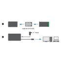 Zewnętrzna obudowa HDD 3.5 cala, SATA, USB3.0, Czarna Aluminiowa